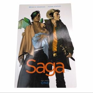 Saga Volume One Comic Fantasy